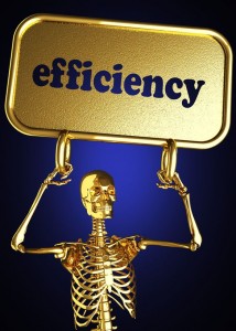 Are you in danger of death by efficiency?